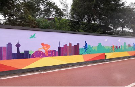 金华墙体彩绘-围墙