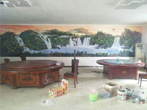 金华墙绘-写实风景