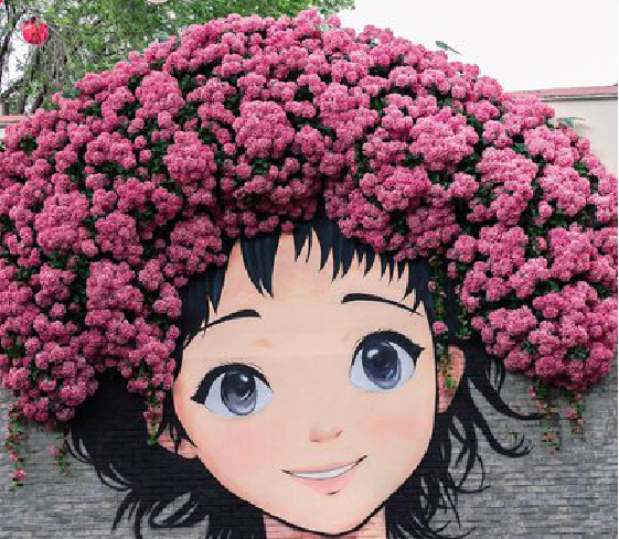 金华墙体彩绘-网红墙打卡