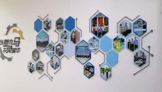 金华文化墙最常见的做法。