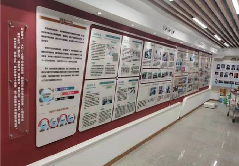 金华大城市文化背景墙制作常用工艺。