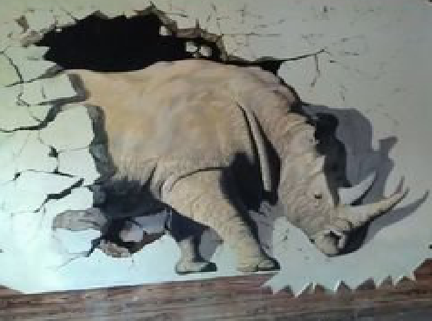 金华在墙绘中，如何绘制3D效果？