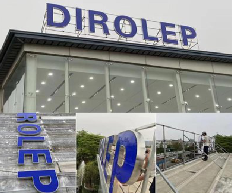 金华楼顶发光字安装的注意事项。